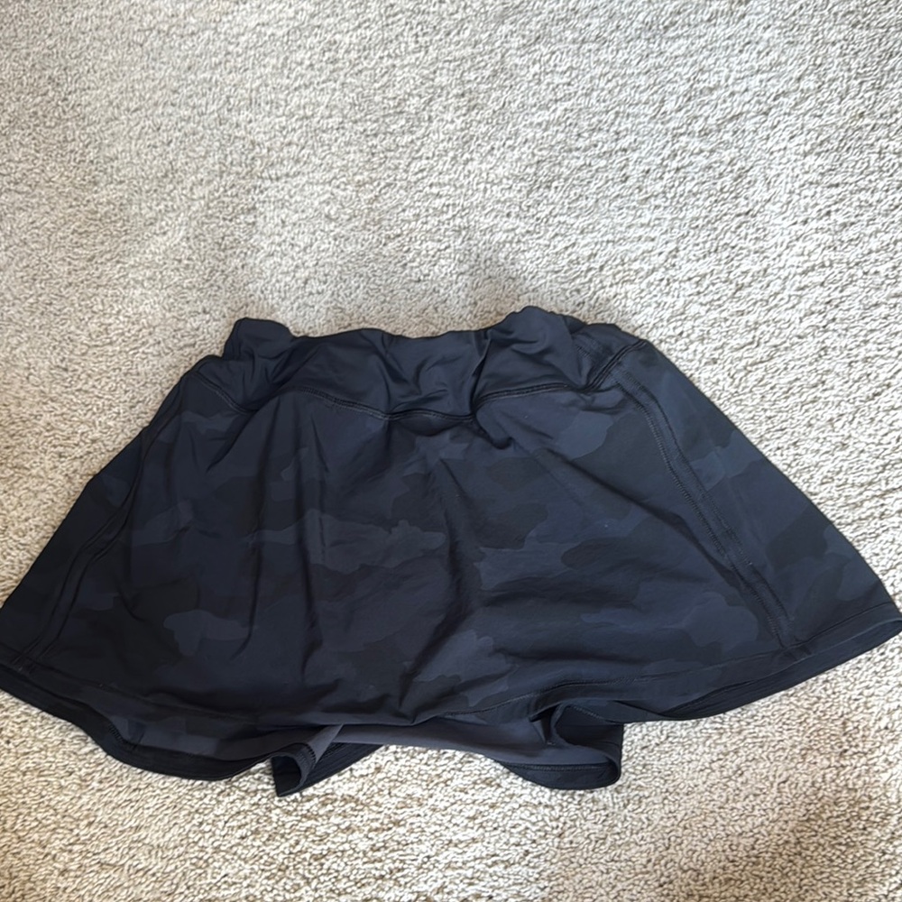 lululemon athletica Black Camouflage Athletic Shorts